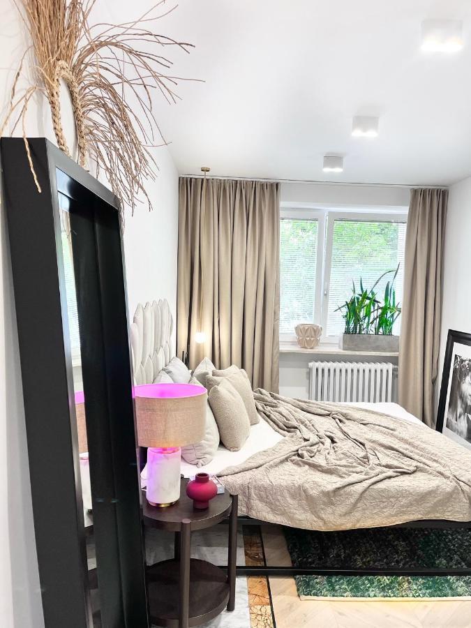 Design+Luxus Apartment Im Zentrum! +Netflix Warszawa Eksteriør bilde