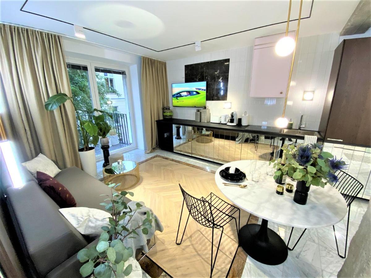 Design+Luxus Apartment Im Zentrum! +Netflix Warszawa Eksteriør bilde