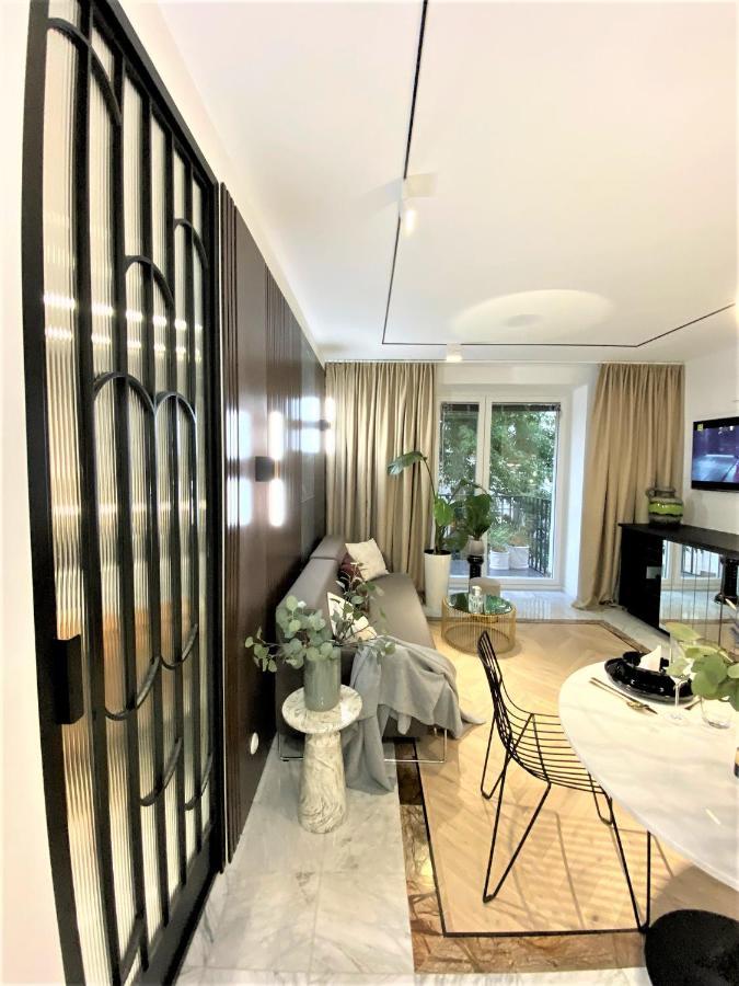 Design+Luxus Apartment Im Zentrum! +Netflix Warszawa Eksteriør bilde