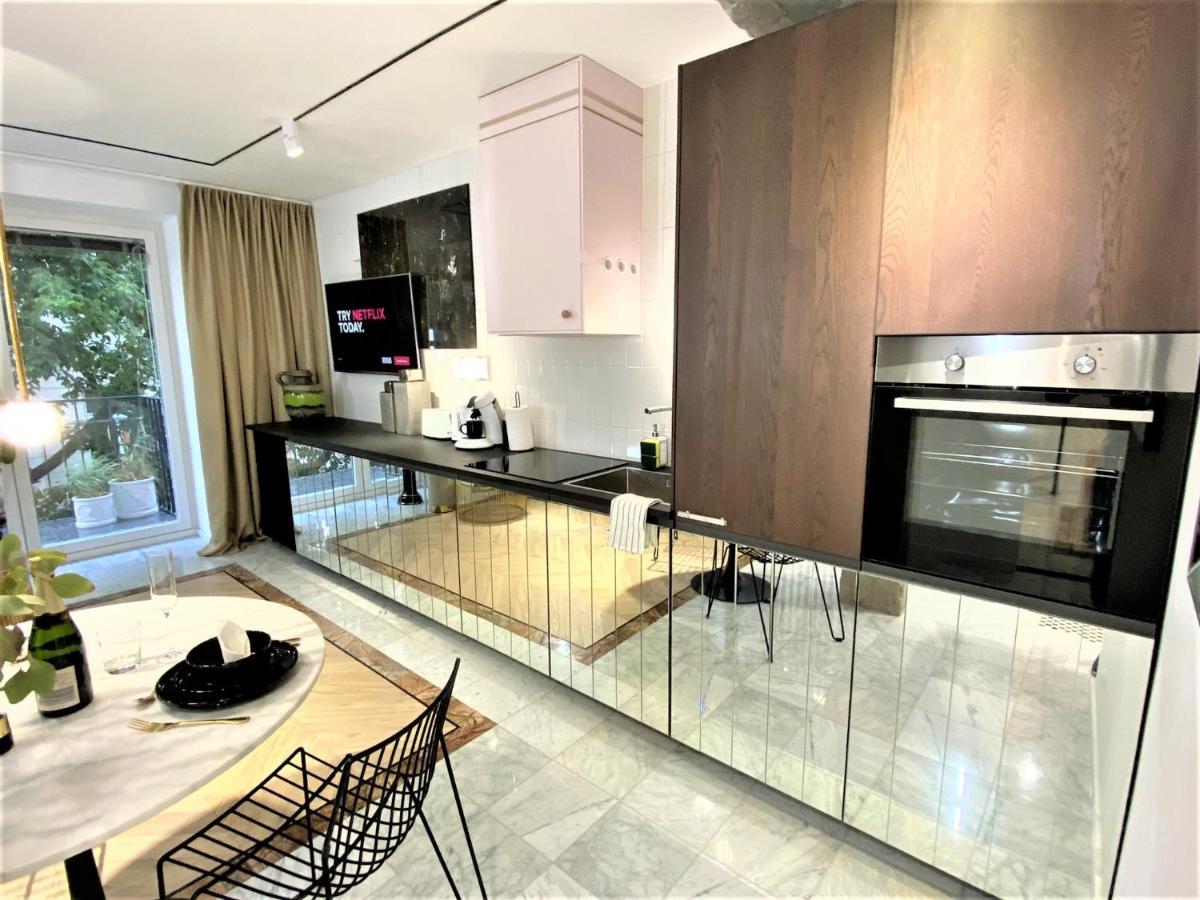 Design+Luxus Apartment Im Zentrum! +Netflix Warszawa Eksteriør bilde