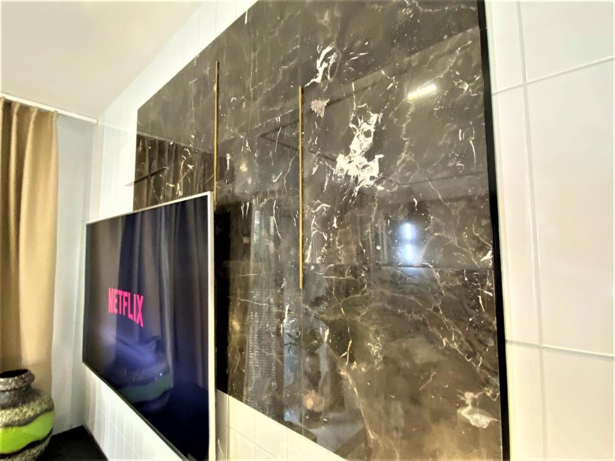 Design+Luxus Apartment Im Zentrum! +Netflix Warszawa Eksteriør bilde